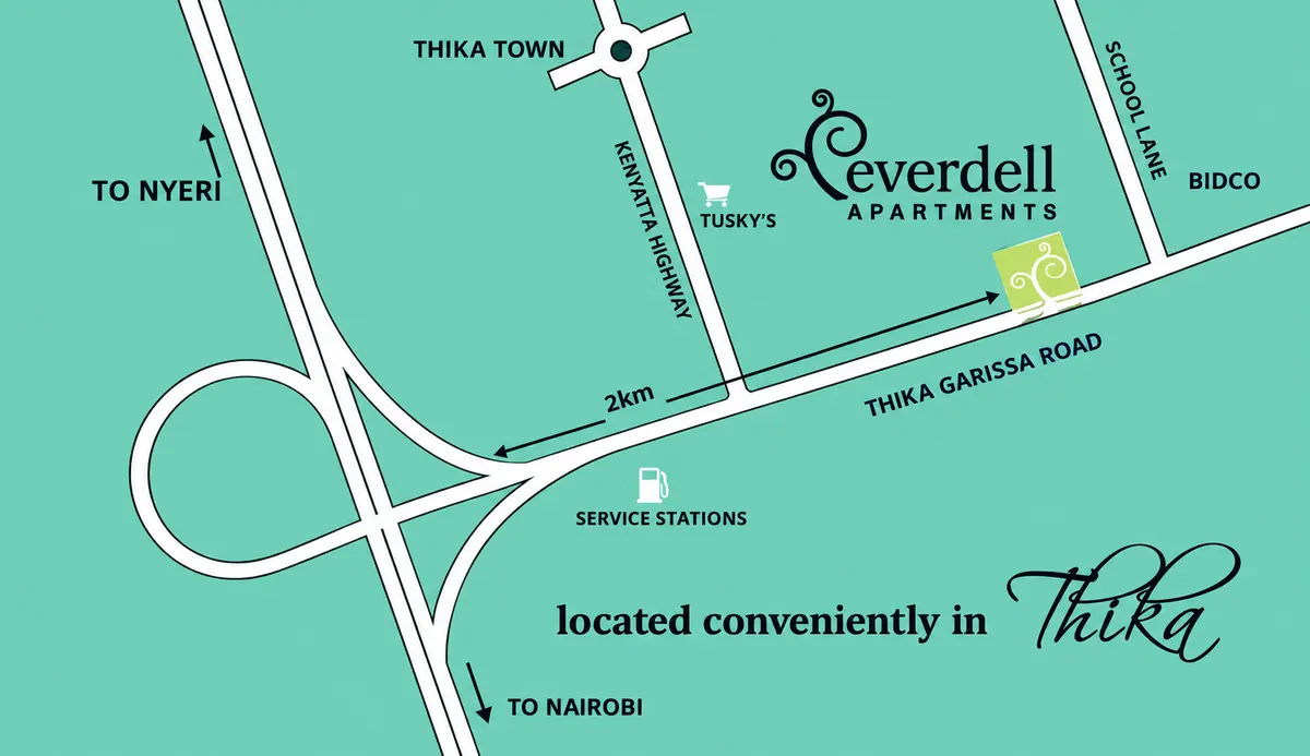 Everdell site plan and location map
